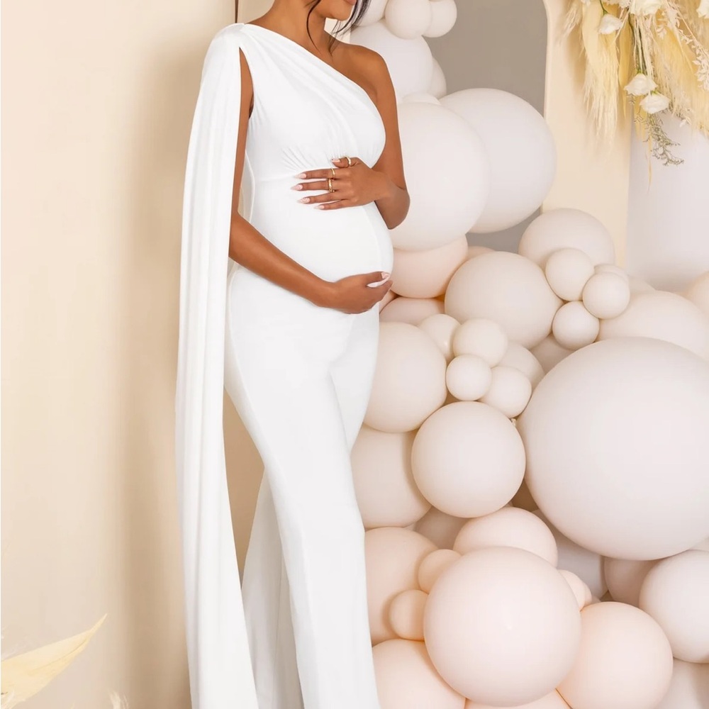 White Club L London Jumpsuit